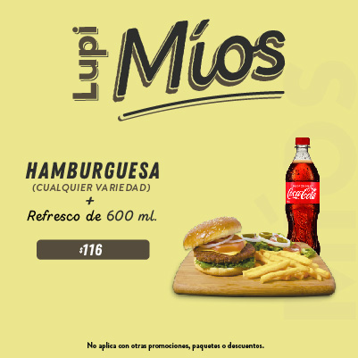 LupiMíos Hamburguesa